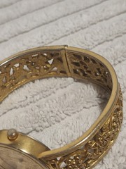 MMA Metropolitan Museum of Arts Gold Tone Bracelet Watch VINTAGE