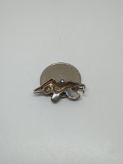 Vintage Sterling Silver 925 Fairy Nymph Pendant