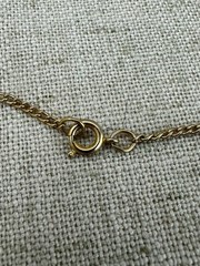 Vintage Ronte of Hollywood Gold Nugget Pendant Necklace Card 24K GP 1970s 1980s