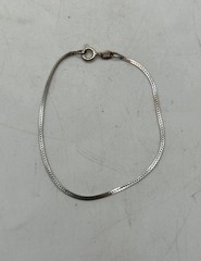 Vintage Sterling Silver Bracelet 7” – 1.1 Grams