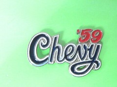 1931 – 1959 CHEVY – hat pin , tie tac , lapel pin , hatpin GIFT BOXED