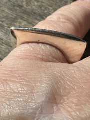 Quinn Sterling Silver ring Norway Norwegian vintage estate 2441