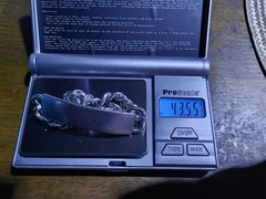 Vintage 925 ID Bracelet Signed Elco Sz7.5 Sterling Silver 9mm