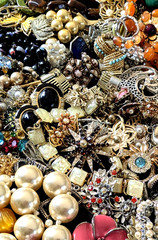Huge Estate Jewelry Lot 150+ Pc 6.5+ Lb All Wearable Antique to Now Many Signed