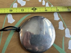 vintage sterling pendant necklace Signed MMA 46.3 Grams