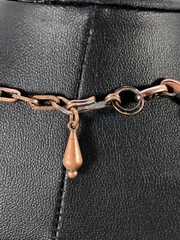 Vintage Renoir Copper Necklace Adjustable Length Mid-Century Mod 1950s Modernist