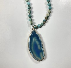 Lot Of 10 Vintage Miscellaneous Semi Precious Stone Necklaces