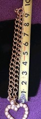 Vtg 1980s BIJOUX GIVENCHY Pearl Heart Necklace & NWT Clip-On Earrings Set