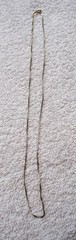 Vintage Box Chain Sterling Silver 925 necklace 18″ 2 grams AGI Italy