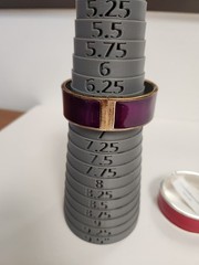 Metal Cuff Bracelets Lot Of 4 Vintage Mixed Materials Mixed Color
