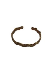Vintage Woven Copper & Brass Stackable Bracelet Cuff – Braided Western Jewelry