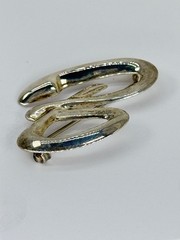 Letter B Sterling Silver Vintage 925 Initial Pin Brooch Thailand 6 grams