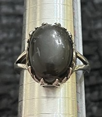 Signed STS Chuck Clemency Sterling Silver “Gems Out of Africa” Ring Size 9