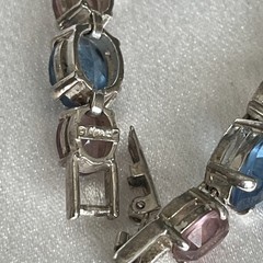 Multicolor Faceted Gemstone Bracelet