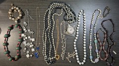 Vintage To Now Necklace, Earrings And Bracelet 15 Pc Lot