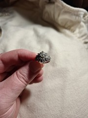 Antique Vintage Ring Morganite? Engagement Ring Unmarked Very Beautiful And Old