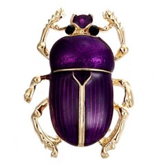Cartoon Full Drill Brooch Beetle Ladybug Ant Bird Snail Brooch Insect Brooch