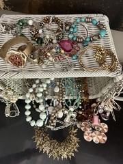 Vintage Costume Jewelry 60 Pieces Many Signed All Wearable Boho