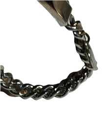 Speidel id Bracelet Vintage Karin and Brad On Back 7” Stainless