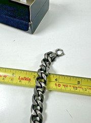 NEW OLD STOCK 1970s Sarah Coventry 7 1/2″ Chunky Chain Bracelet “BRUTE 9794”
