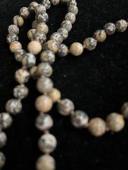 Vintage Jasper Beads, Very Long, Different Shades Of Color
