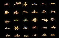 200 Vintage Deadstock Gold Plated Adjustable Rings – Massive Bulk Lot!