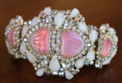 Hobe Mayorka Bracelet Signed Vintage Rhinestones