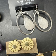 Vintage Beautiful Jewelry Earrings Lot Of 23, #5