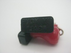 6 Vintage Plastic Hand Stamp Love Kisses I’m Your Gal Fragile Air Mail Charm Lot