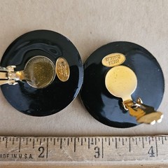 Vintage Lot 6 pr clip & screwback Earrings Richard Kerr