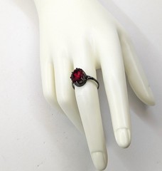 Vintage Luxury Soviet RING Silver⭐875 stamp Star USSR -size: 8US (18.5mm) UA #97