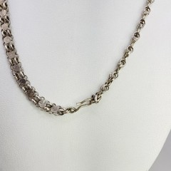 Mirror Link Sterling Silver Chain 25in (19.94g)