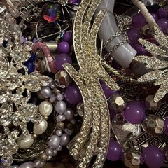 Vintage to Now Jewelry Lot, All Wearable Untested. No Broken. Box A8