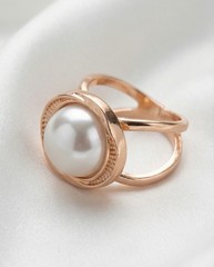 5 Pcs Women’s Scarf Ring Clip Set Gold Pearl Silk Scarf Holder Buckle