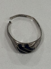 VTG Sodalite Sterling Silver 0.925 Men’s pinky