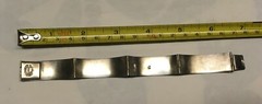 Signed MRM Guad Jal Mex Plata 925 Sterling Silver 7” Bracelet Hinged Panel