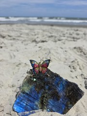 Garden Butterflies Delightful 60s Vintage Brooche