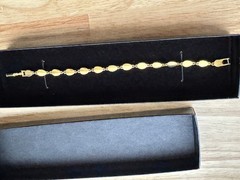 Joan Rivers Vintage Enamel Faberge Bracelet Comes in Original Box