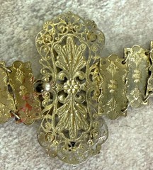 Antique Austro-Hungarian Jeweled Enamel Belt – Renaissance Revival 19thC