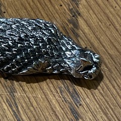 VTG Signed TORTOLANI SILVER Tone FALCON Hawk FALCONRY Pin BROOCH