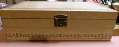 VTG~NOW Estate Jewelry Box +Lot UNTESTED~FASHION~2 lbs+ & Some 925 Sterling