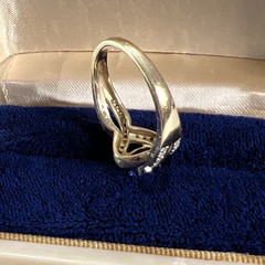 14k Yellow Gold Oval Cut Tanzanite & Round Natural Diamonds Ring Sz 8