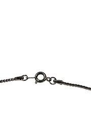 Vintage Silvertone Box Chain Spring Ring Clasp 28 inches Long