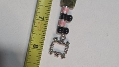 Vintage Semi-Precious Stone Toggle Bracelet (1029)