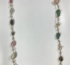 Lot Of 10 Vintage Miscellaneous Semi Precious Stone Necklaces