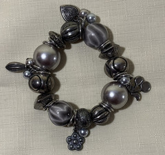 Chunky Bead Bracelet Early 2000s Y2K Era