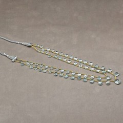 Natural Blue Aquamarine 116ct Teardrop Beads Fashion Necklace