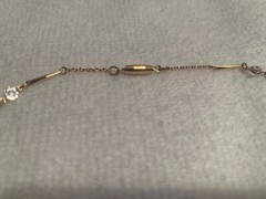 Lovely Avon Simulated Diamond Accent Necklace