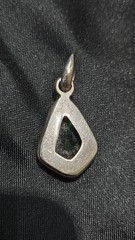 rutilated quartz pendant sterling silver Boho Southwestern Unique Pendant