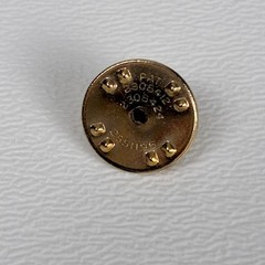 Gold Tone Beetle Scatter Pin Small Insect Lapel Pin Clutch Back Jewelry